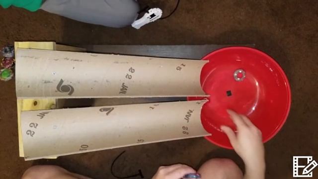 Beyblade Burst battle.  Tornado Arena!!! Trial run.