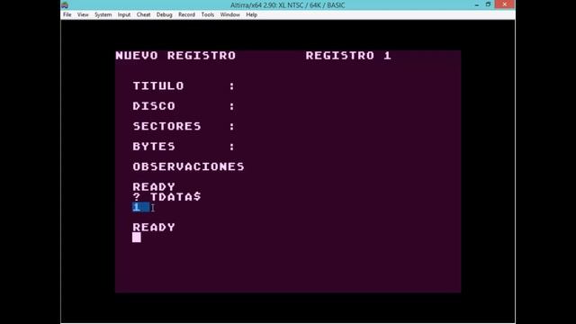 Curso Basic 2019 atari 8 bits capitulo 08 STR$ смотреть онлайн