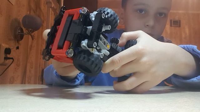 Lego. Hook Loader. Лего. Крюковый погрузчик. TECHNIC
