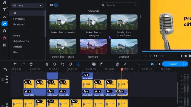 how to make preview 2 effects in movavi video editor | IMAGINALEXISS смотреть онлайн