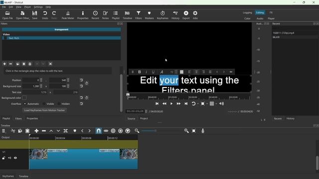 How To Add Subtitles In Shotcut Video Editor