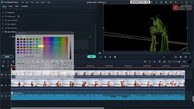 Glowing Neon Effect in Filmora X | Wondershare Filmora X Tutorial | Blending Modes смотреть онлайн