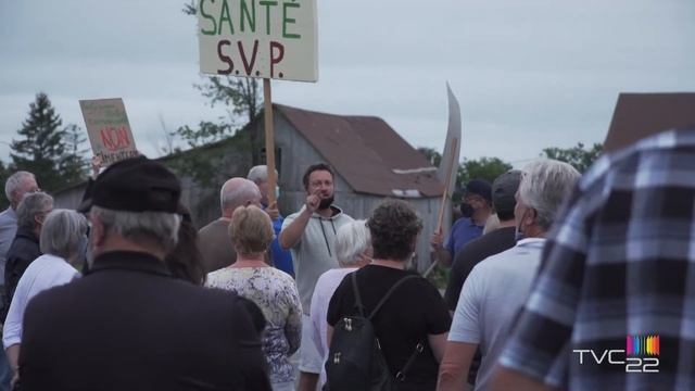 Local Residents Rally To Protest New Cement Plant