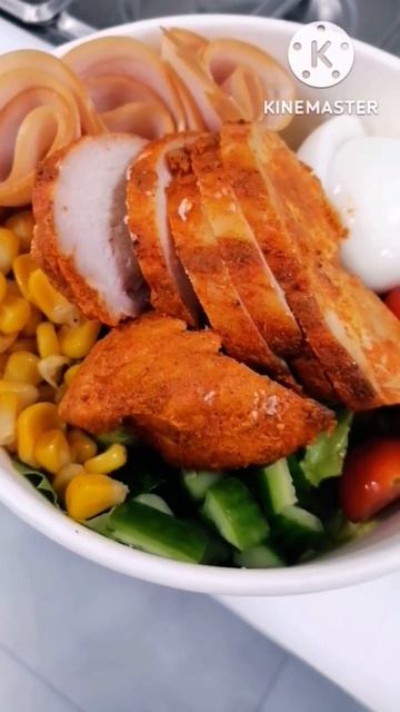 Tandoori Chicken / Salad #shorts #tandoorichicken #salad #vegetablesalad смотреть онлайн