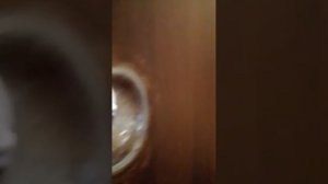 Исправляю отверстие под межкомнатный замок