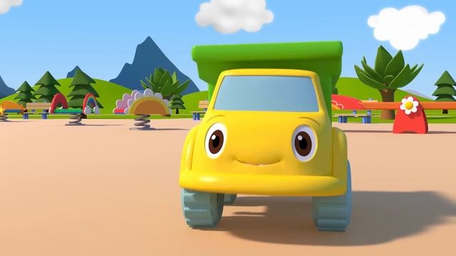 Синий трактор - Спокойная игра | Развивающие мультфильмы про машинки для детей смотреть онлайн