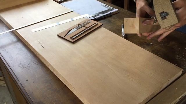 Изготовление японского верстака (японская доска для строгания)