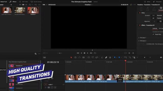 Ultimate Motion Graphics Pack ★ DaVinci Resolve Templates ★ смотреть онлайн