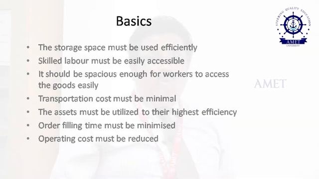 Stores and Inventory Management -Warehouse and its Concepts by Dr. D. Arivazhagan смотреть онлайн