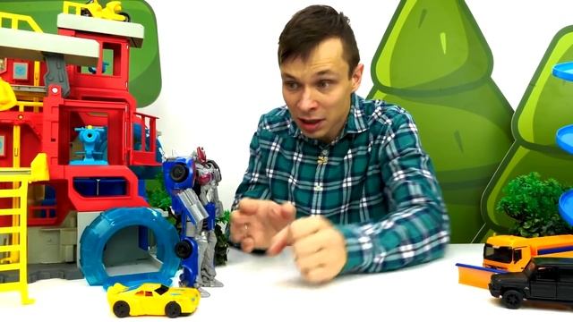 Игры битвы - Тоботы против Десептиконов! - Роботы Трансформеры в сборнике видео шоу Той Мастер смотреть онлайн