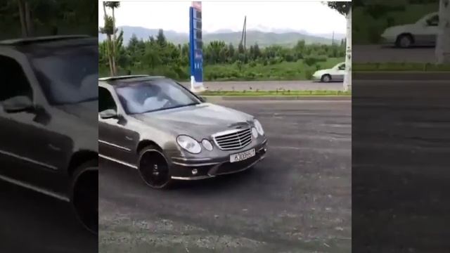 Mercedes-Benz E-Class AMG Дрифт ТАДЖИКИСТАН 🇹🇯 смотреть онлайн