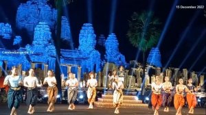 Traditional Dance Performance , Bayon temple , Thanksgiving for Angkor Wat temple,