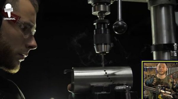 Crafting a HOMEMADE Nerf Minigun with Alex Lab (DIY)