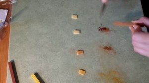Експеримент с пастелью и полимерной глиной