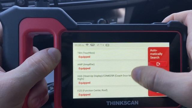 ThinkScan Plus S5 - 4 System Scanner on ANY Car смотреть онлайн
