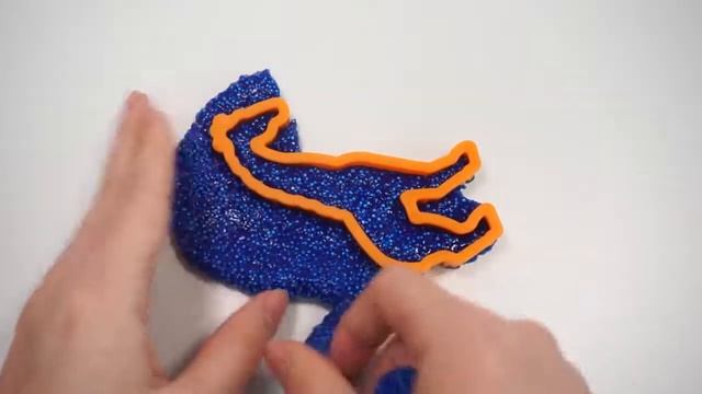 DIY How To Make Rainbow Color Foam Jelly Monster Slime For Kids Children смотреть онлайн