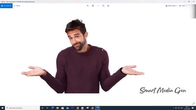 How to remove background without any editing apps || Smart Media Gen смотреть онлайн