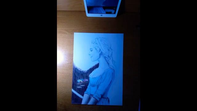 Drawing Lily James | Cinderella смотреть онлайн
