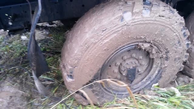 Вытягиваем КАМАЗ 43118