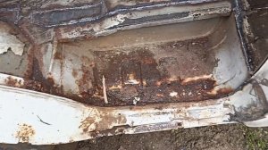 Замена порогов на Газели