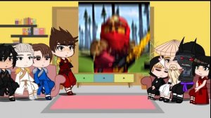 реакция Ниндзяго из 1-ого сезона на будущее (Rezabu) 1/2