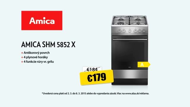 40 Eur od Alzáka - AMICA SHM 5852 X na Alza.sk смотреть онлайн