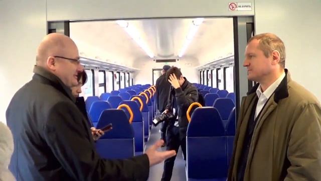 Презентация электропоезда ЭП2Д-0002 "ЦППК" смотреть онлайн