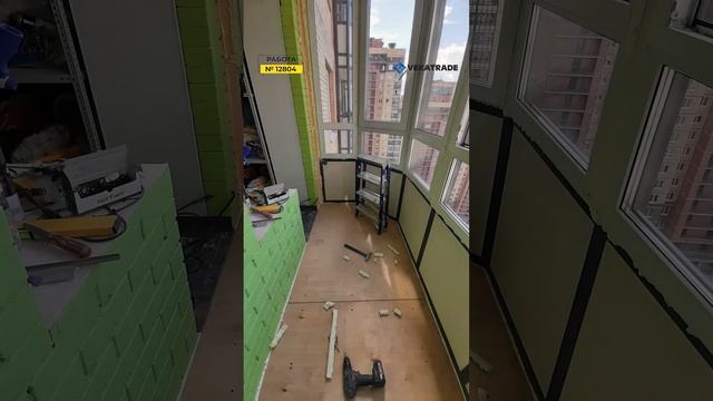 №12804 Парголово, Валерия Гаврилова 13 1 объединение балкона под ключ ЖК Северная долина смотреть онлайн