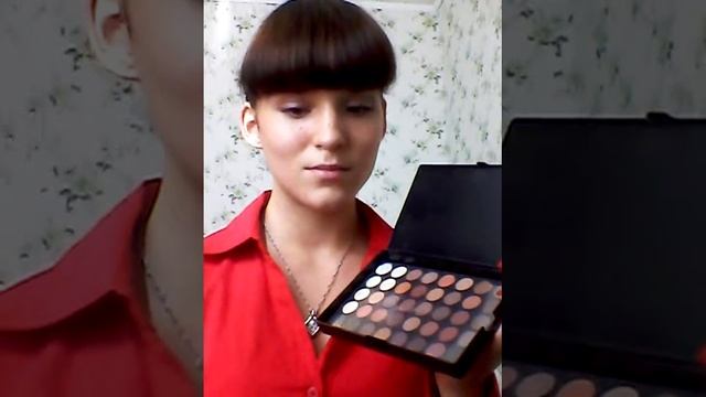 Первый раз сняла первое видео., Мой палетки. смотреть онлайн