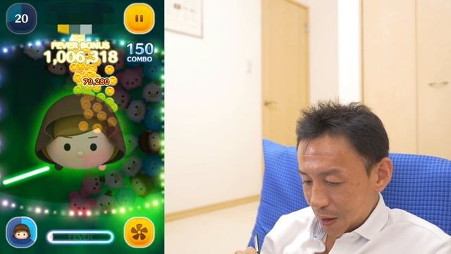 【ツムツム 】#208 無課金コンプリートへの道!! ジェダイルーク スキルレベル6 覚醒!! ついに念願の2,000万点オーバーか!! смотреть онлайн