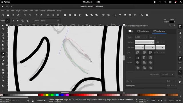 Inkscape Illustration Tutorial - Create Vector Cute Cardboard Milk from Sketch (HD) смотреть онлайн