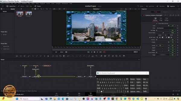DaVinci Resolve 18.6 Reactor "ShaderToys" nodes and a project in fusion.