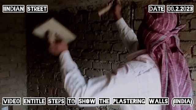 नई दीवार पर प्लास्टर कैसे किया जाता है| red brick wall cement plaster | How to do cement plaster 🏗️ смотреть онлайн