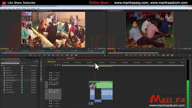 #60 Adobe Premiere Pro | Video Editing Training Tutorial in Hindi | Nest Sequence | Rama Shankar смотреть онлайн