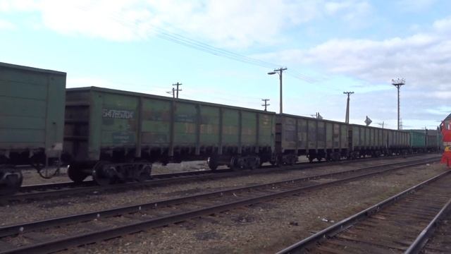 2TЭ10M K 0177 Freight train Neryungri 12 MAY 2019 00021 смотреть онлайн