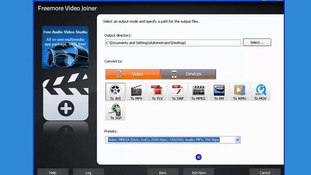 Freemore Video Joiner video demo смотреть онлайн