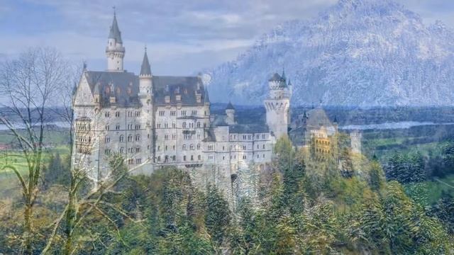 Neuschwanstein Castle, Bavaria - Germany. HD Travel. смотреть онлайн