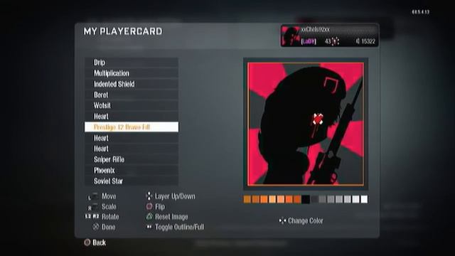 Black Ops : Shooter Girl Emblem Tutorial смотреть онлайн