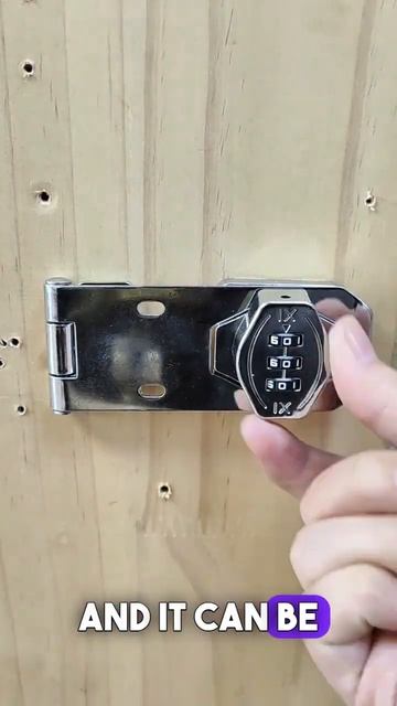 A new combination lock that can be installed on doors, cabinets and drawers смотреть онлайн