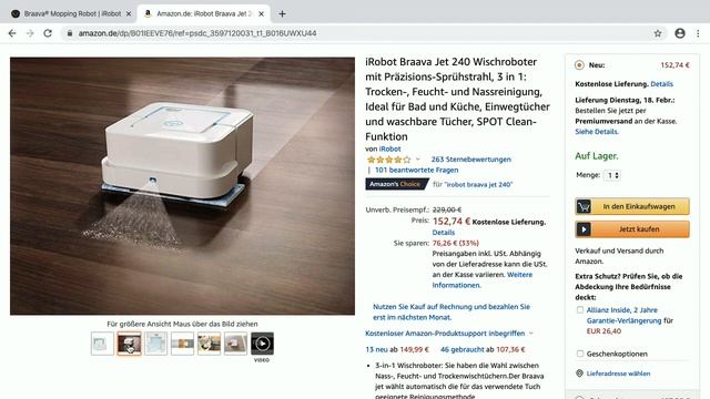 iRobot Bravaa Wischroboter - Bits und so #670 смотреть онлайн