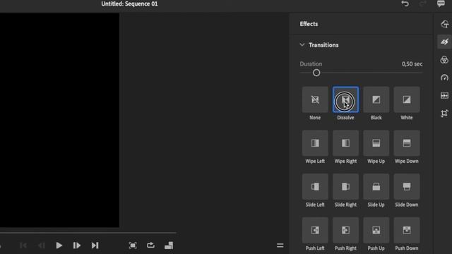 How to Add transition on Adobe Premiere Rush смотреть онлайн