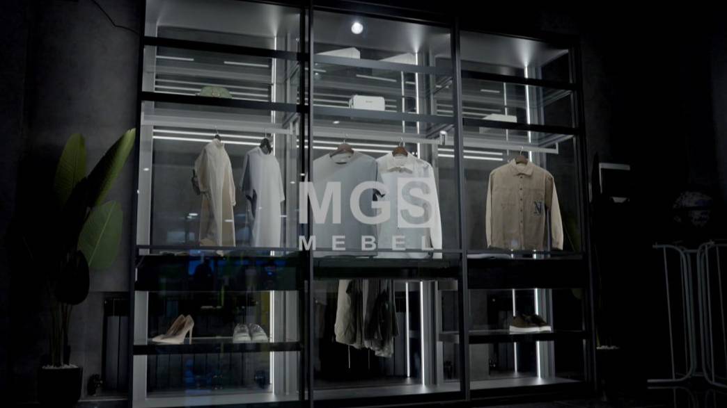 ГАРДЕРОБНАЯ СИСТЕМА SPACE 2.0 от MGS MEBEL смотреть онлайн