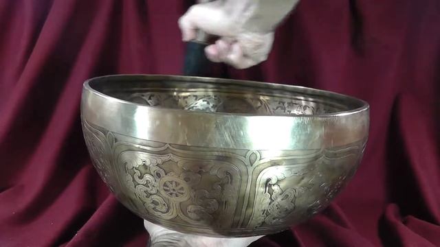 Поющая чаша кованая Премиум, 31 см, До # 281 Гц, Фа # 93 Гц смотреть онлайн