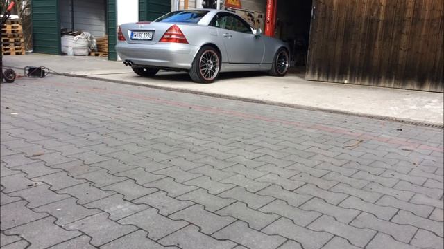 Mercedes Benz SLK 320 (R170)|Supersprint Sportauspuff Umbau смотреть онлайн