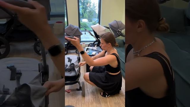 Как одеть текстиль на коляску Valco Baby Snap 4 TREND , установка текстиля на коляску