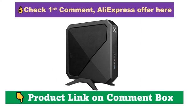 Kingnovy PC AMD Gaming Mini PC