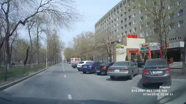 07.04.2018 Алматы Гагарина 100 220XWA02, 938HNA02, 312NTA02 смотреть онлайн