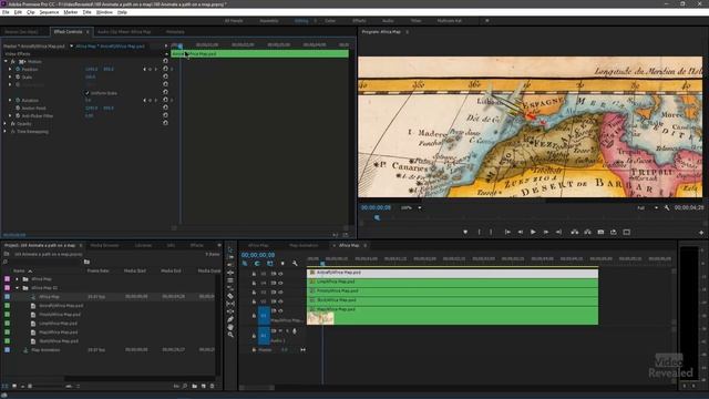 Dynamic Map Animations In Adobe Premiere Pro