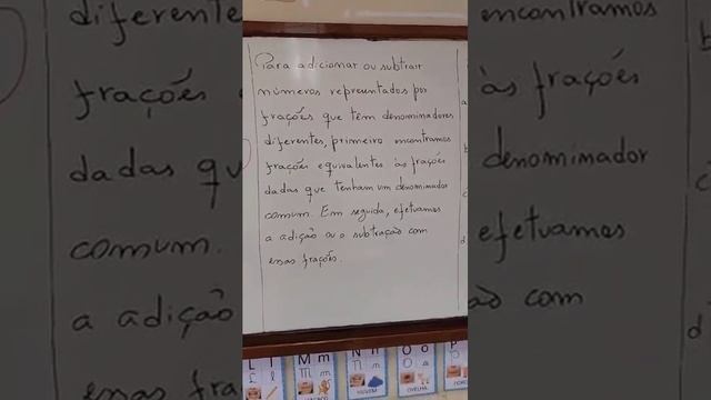 Aula 61 - 6o Ano - Adição e Subtração de Fração смотреть онлайн