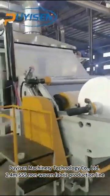 Spunbond Nonwoven Lines，spunbond machine non woven production line non woven production line смотреть онлайн